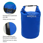 WATERPROOF bag 500D - Dark Blue - 15L
