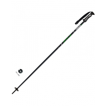 GABEL SPEED (black/green) - Aluminum ski poles