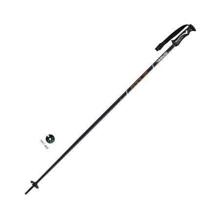 GABEL SPEED (black/orange) - Aluminum ski poles